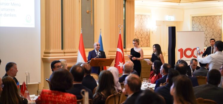Viyana'da Türk ve Azerbaycan büyükelçilikleri, “100. yıl etkinliği” düzenledi