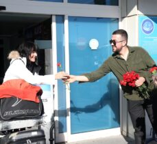 Yeni yılı Erciyes'te geçirecek Çekyalı turistler charter seferiyle Kayseri'ye geldi