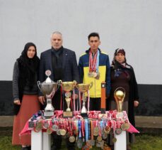 41 kez Türkiye şampiyonu olan atlet İbrahim Karateker'in hedefi Avrupa şampiyonluğu