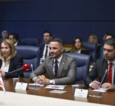 Adil Karaismailoğlu, KKTC Meclisi Sağlık İşleri Komitesi Başkanı Yeşilırmak ile görüştü