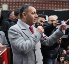 AK Parti Ağrı Belediye Başkan adayı Aydın, kentte coşkuyla karşılandı