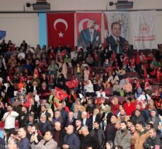 AK Parti Hatay Büyükşehir Belediye Başkan adayı Mehmet Öntürk, partililerle buluştu