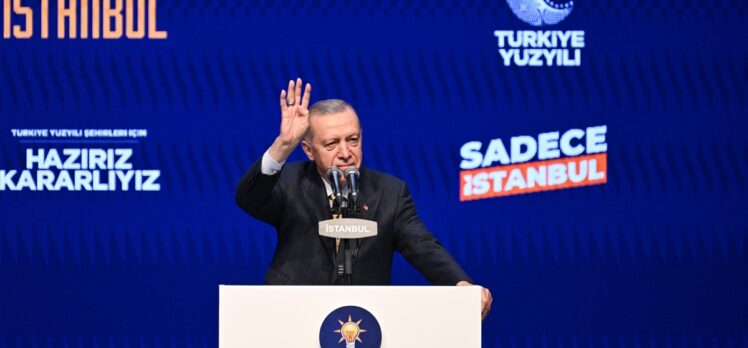 Cumhurbaşkanı Erdoğan, AK Parti İstanbul İlçe Adayları Tanıtım Toplantısı'nda konuştu: (2)