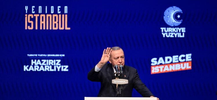 Cumhurbaşkanı Erdoğan, AK Parti İstanbul İlçe Adayları Tanıtım Toplantısı'nda konuştu: (1)