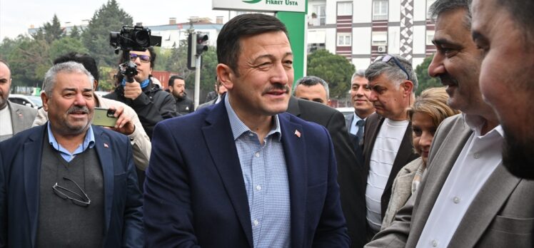 AK Parti İzmir Büyükşehir Belediye Başkan adayı Dağ, muhtarlarla buluştu