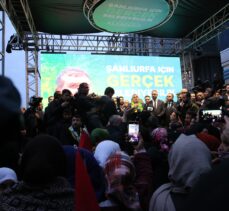 AK Parti Şanlıurfa Büyükşehir Belediye Başkan adayı Beyazgül, kentte coşkuyla karşılandı