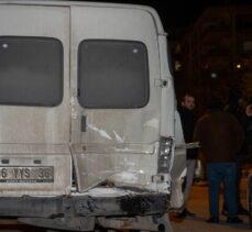 Ankara'da freni patlayan kamyon 10 araca çarptı, 3 kişi yaralandı
