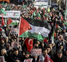 Bağcılar'da “Şehitlerimiz ve Filistin İçin Yürüyoruz” etkinliği