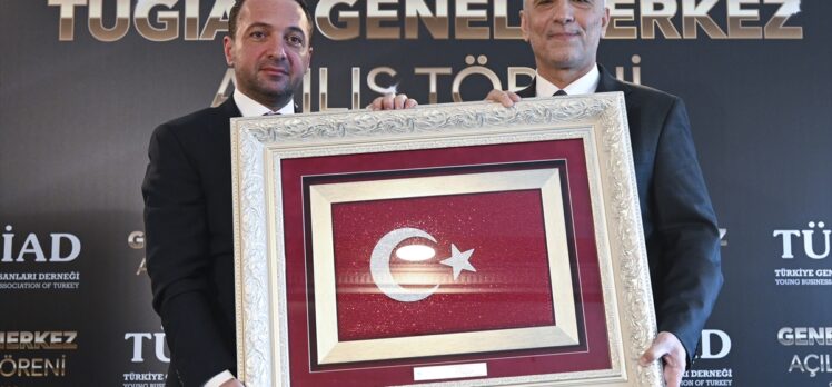 Bakan Bolat, TÜGİAD Genel Merkezi'nin açılışında konuştu: