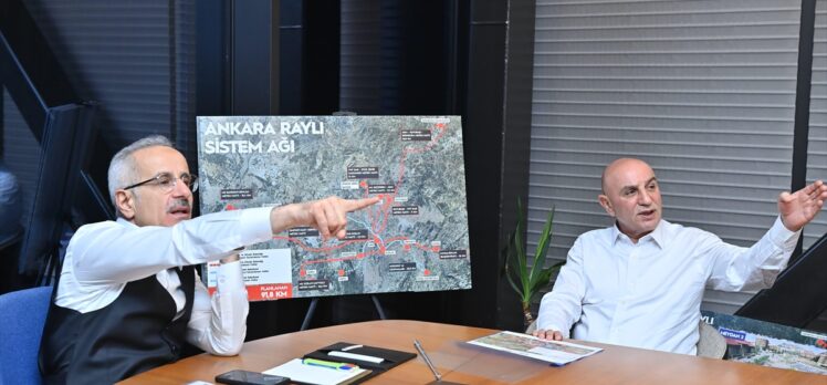 Bakan Uraloğlu, Cumhur İttifakı'nın Ankara Büyükşehir Belediye Başkan adayı Altınok ile görüştü: