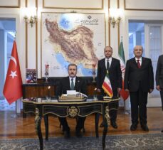 BBP Genel Başkanı Destici, İran'ın Ankara Büyükelçiliğini ziyaret etti