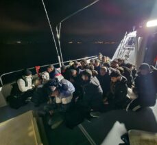 Bodrum açıklarında 27 düzensiz göçmen kurtarıldı