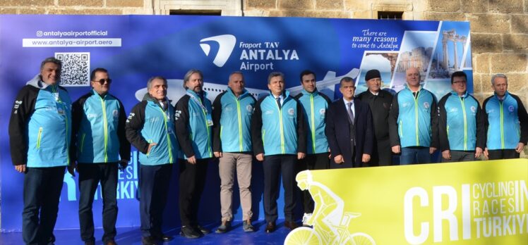 CRI Türkiye Kış Bisiklet Yarışları serisi Aspendos'ta başladı