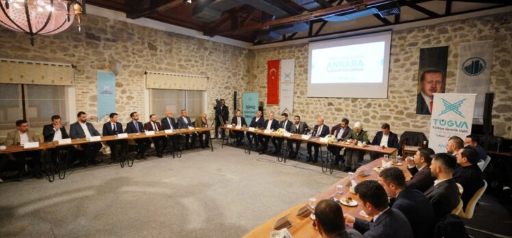 Cumhur İttifakı'nın ABB başkan adayı Altınok, TÜGVA Ankara teşkilat buluşmasına katıldı