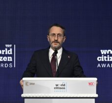 Cumhurbaşkanlığı İletişim Başkanı Altun TRT World Citizen Awards Töreni'nde konuştu:
