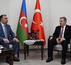 Destici, Azerbaycan'ın Ankara Büyükelçiliğini ziyaret etti: