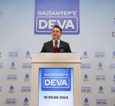 DEVA Partisi Genel Başkanı Babacan, Gaziantep'te konuştu: