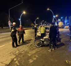 Edirne'de yarış yapan motosiklet sürücülerine 69 bin 460 lira ceza uygulandı
