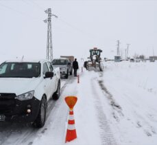 Erzurum, Kars ve Iğdır'da 18 yerleşim yerine kardan ulaşım sağlanamıyor