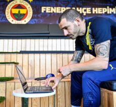 Fenerbahçe'nin İtalyan yıldızı Leonardo Bonucci, AA'nın “Yılın Kareleri” oylamasına katıldı