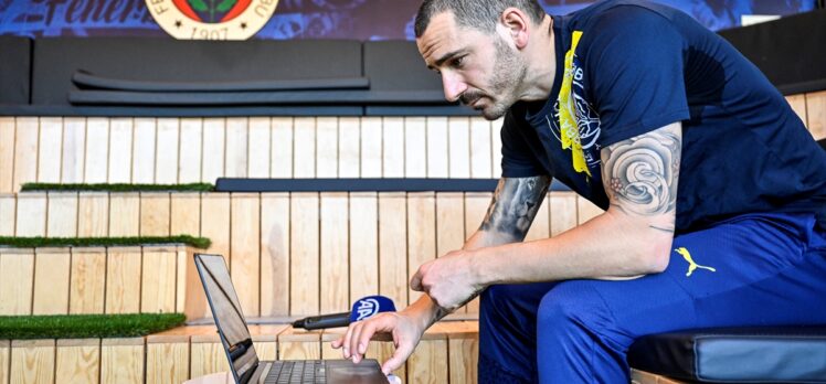 Fenerbahçe'nin İtalyan yıldızı Leonardo Bonucci, AA'nın “Yılın Kareleri” oylamasına katıldı