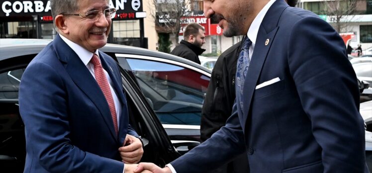 Gelecek Partisi Genel Başkanı Davutoğlu'ndan İYİ Parti Genel Başkanı Akşener'e ziyaret