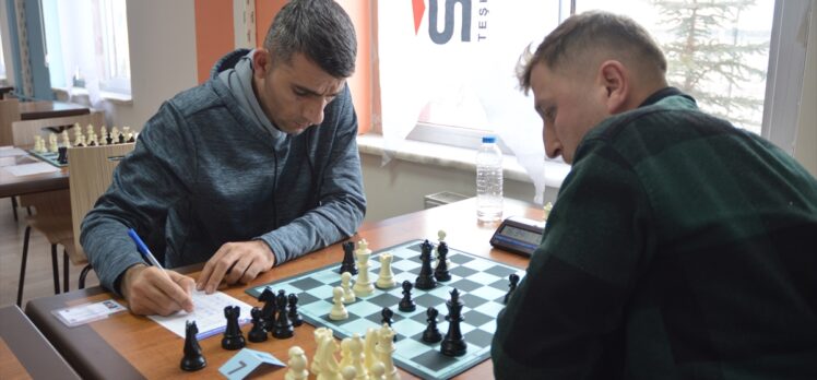 İşitme Engelliler Türkiye Satranç Şampiyonası, Erzurum'da başladı