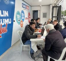 İstanbullulardan “Yarısı Bizden” kampanyasının bilgilendirme tırlarına yoğun ilgi