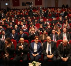 İYİ Parti Genel Başkanı Akşener, Erzurum'da belediye başkan adaylarını tanıttı: