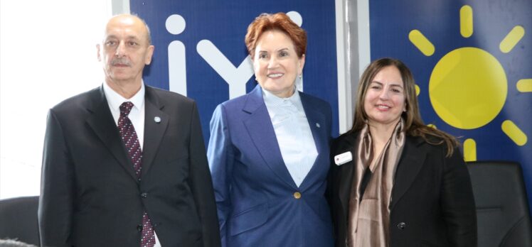 İYİ Parti Genel Başkanı Akşener, Erzurum'da partililerle buluştu: