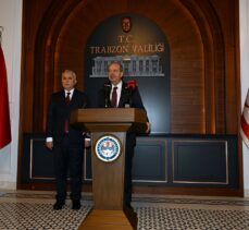 KKTC Cumhurbaşkanı Ersin Tatar, Trabzon'da konuştu: