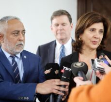 KKTC Cumhurbaşkanı Tatar, BM Genel Sekreterinin Kıbrıs Şahsi Temsilcisi Cuellar'ı kabul etti
