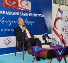 KKTC Cumhurbaşkanı Tatar, Trabzon'da üniversite öğrencileriyle bir araya geldi: