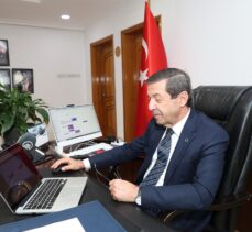 KKTC Dışişleri Bakanı Ertuğruloğlu, AA'nın “Yılın Kareleri” oylamasına katıldı