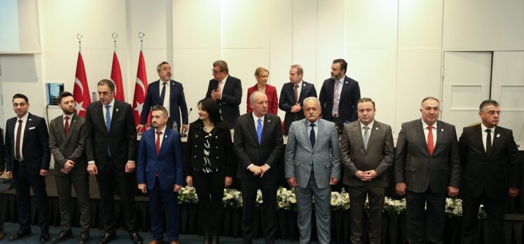 Memleket Partisi Genel Başkanı İnce, partisinin 24 belediye başkan adayını açıkladı:
