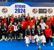 Milli sporcular, Karate 1 Serisi A Ligi Atina ayağında 7 madalya kazandı