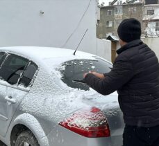 Tokat'ta kar yağışı etkili oldu