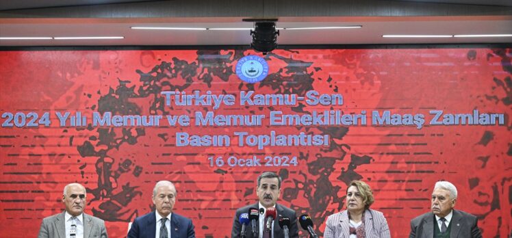 Türkiye Kamu-Sen Genel Başkanı Kahveci'den ek zam ve refah payı talebi: