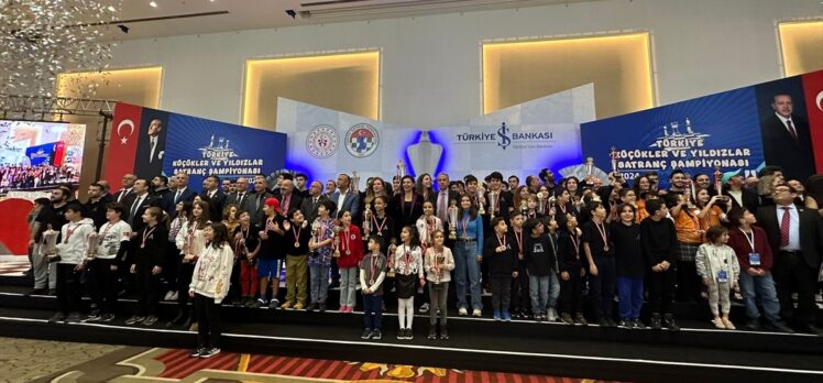 Türkiye Küçükler ve Yıldızlar Satranç Şampiyonası, Antalya'da sona erdi