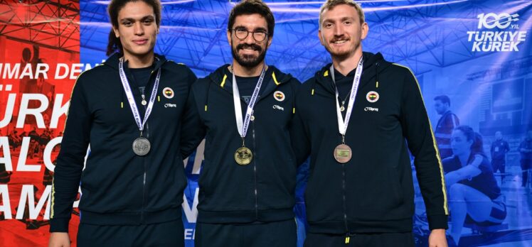 Türkiye Salon Kürek Şampiyonası'nın büyükler kategorisinde şampiyon Fenerbahçe oldu