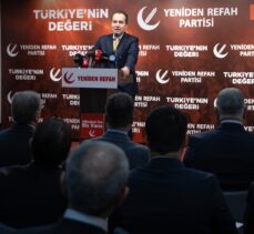 Yeniden Refah Partisi Genel Başkanı Erbakan, İl Başkanları Toplantısı'nda konuştu: