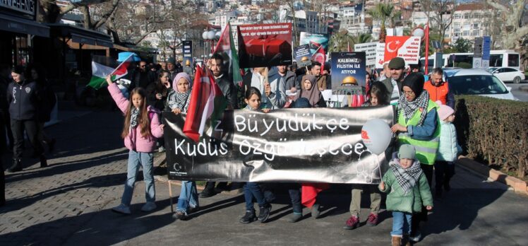 Zonguldak ve Bolu'da teröre tepki, Gazze'ye destek yürüyüşleri