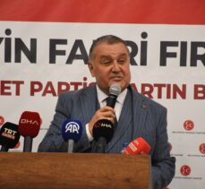 Adalet Bakanı Tunç, Bartın Belediyesinin proje tanıtım toplantısında konuştu: