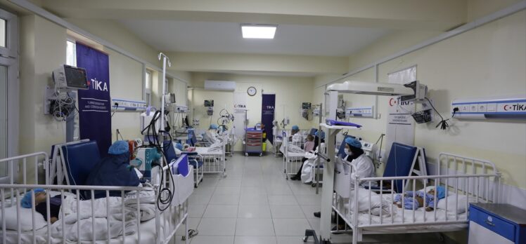 Afganistan'da TİKA'dan Atatürk Çocuk Hastanesine tıbbi malzeme desteği