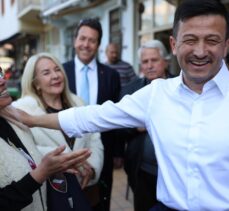 AK Parti İzmir Büyükşehir Belediye Başkan adayı Dağ, Selçuk'ta incelemelerde bulundu