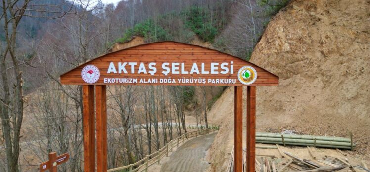 Akçakoca'nın saklı güzelliği Aktaş Şelalesi gezginlerin yeni ekoturizm rotası olacak