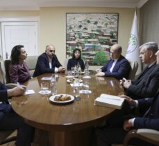Almanya'nın Ankara Büyükelçisi Schulz, DEM Parti'yi ziyaret etti