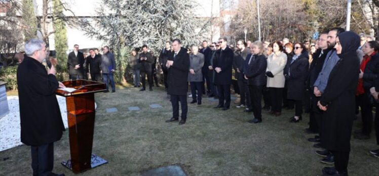 Ankara Üniversitesinde “Asrın Felaketi”nde hayatını kaybedenler anıldı