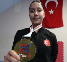 Avrupa şampiyonu karateci Beyza Akkaya'nın yeni hedefi dünya şampiyonluğu