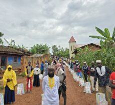Avrupa Yetim Eli Derneğinden Burundi'ye insani yardım